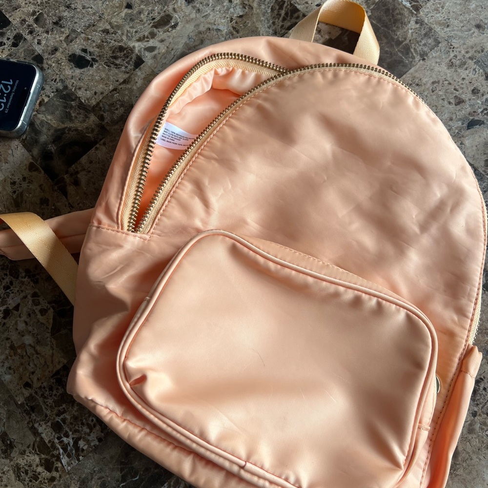 Stoney Clover Lane Peach Backpack